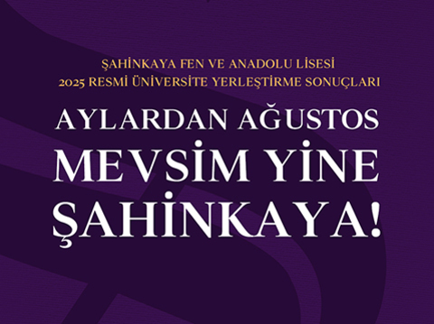 Aylardan Ağustos, Mevsim Yine Şahinkaya!