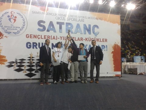 Şahinkayalı Satranç Takımı Türkiye Finallerinde