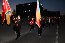 Cumhuriyet'in 101. Yılında Şahinkaya'da Coşkulu Kortej!