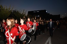 Cumhuriyet'in 101. Yılında Şahinkaya'da Coşkulu Kortej!