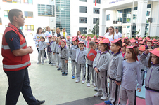 Kampus’ta Yangın Tatbikatı 