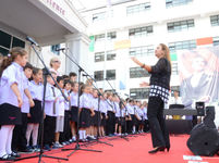 Güvercinler Şahinkaya Koleji’nden barışa uçtu